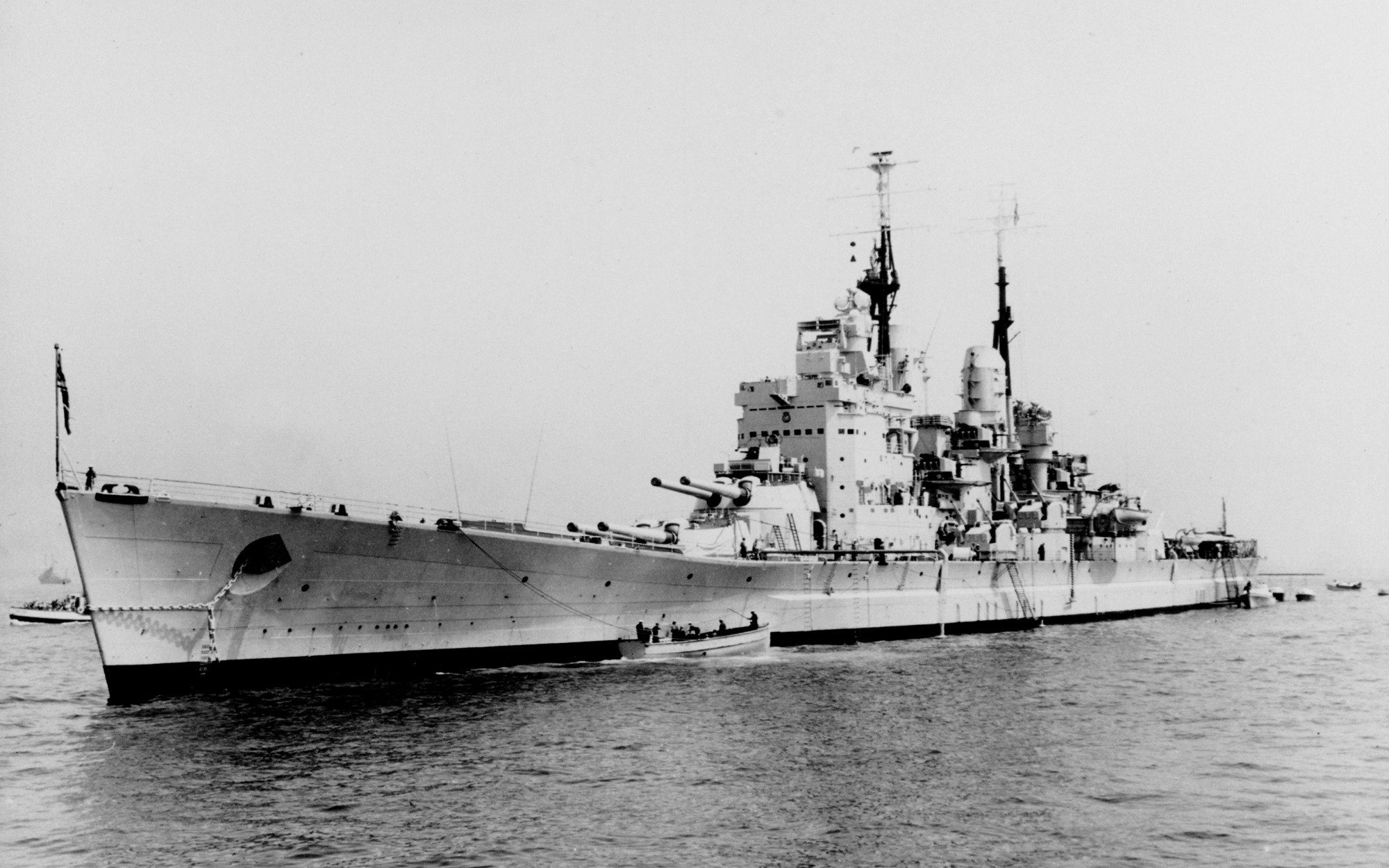 Pride Of The Royal Navy: Meet The Battleship HMS Vanguard | The ...